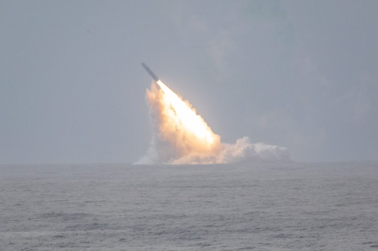 Lockheed Martin And U.S. Navy Demonstrate Submarine-Launched Ballistic Missile